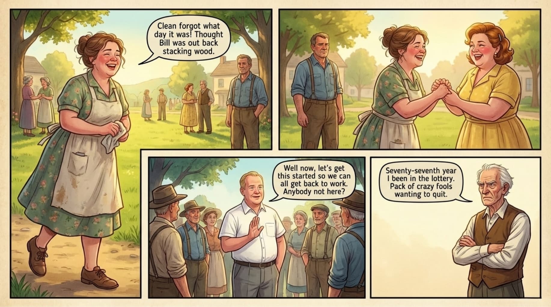 The Lottery - The Lottery - Page 4