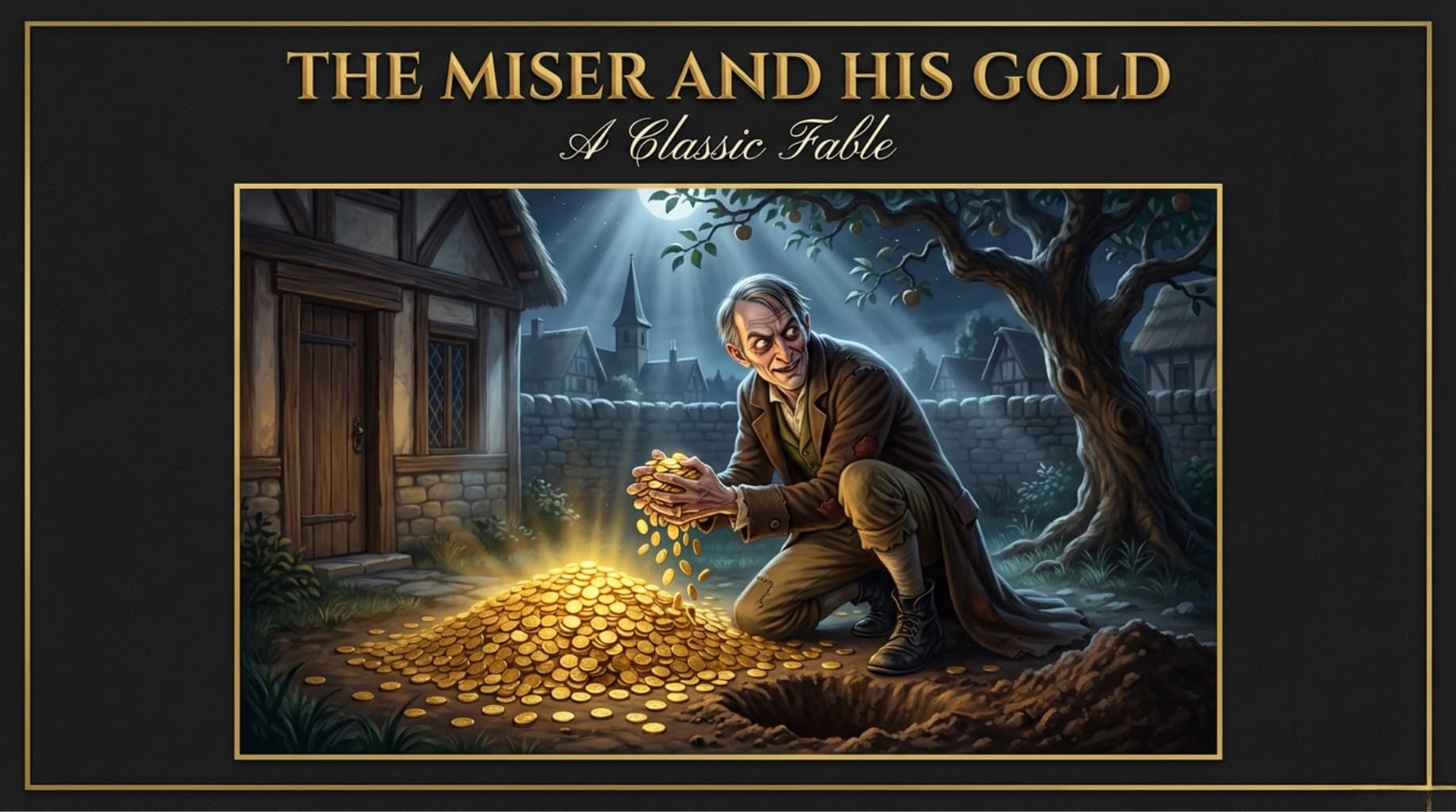 The Miser and His Gold - The Miser and His Gold - Page 1