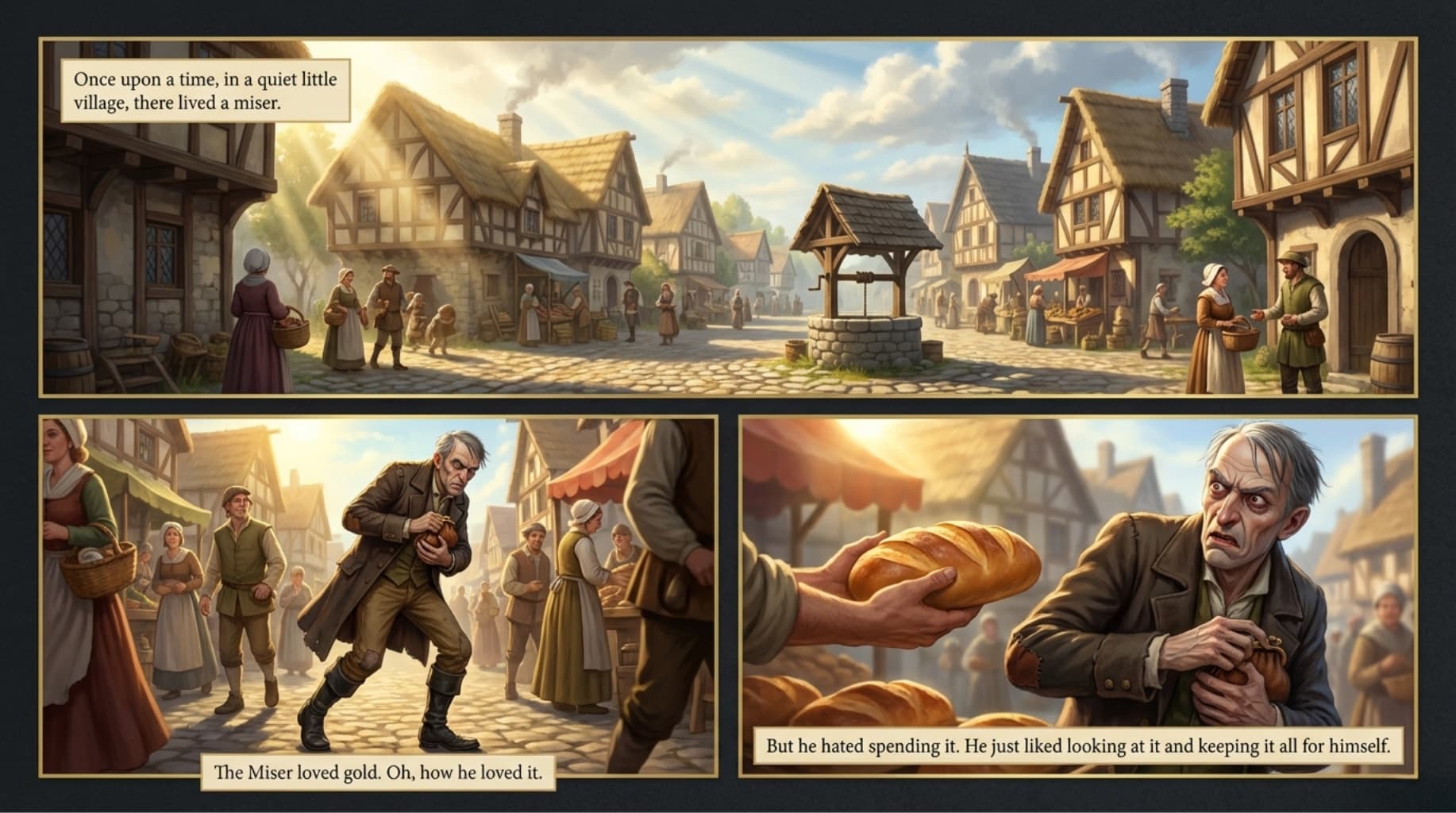 The Miser and His Gold - The Miser and His Gold - Page 2