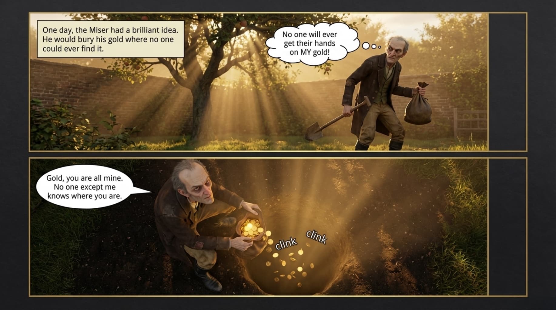 The Miser and His Gold - The Miser and His Gold - Page 3